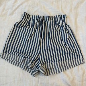Striped Shorts (WORN ONCE)